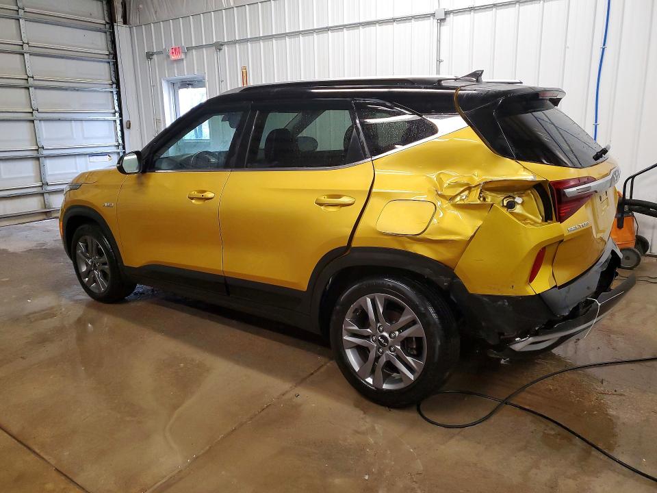 2022 Kia Seltos VIN KNDEUCAA7N7237313 COPART salvage auction — REAR END, Pa - Certificate Of Salvage, sold $5,700 on 2026-07-08 (photo 2)