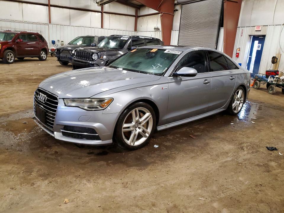 2016 Audi A6 VIN WAUFGAFC4GN025250 COPART salvage auction — WATER/FLOOD, MI - CERT OF TITLE-SALVAGE FLOOD, sold $3,009 on 2026-07-28 (photo 1)