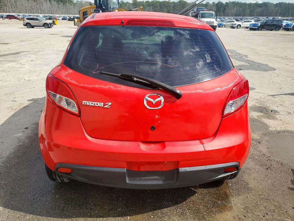 2012 Mazda 2 VIN JM1DE1KY5C0132820 COPART salvage auction — FRONT END, Sc - Cert Of Title-Salvage, sold $1,100 on 2026-07-06 (photo 6)