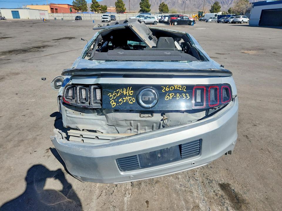 2014 Ford Mustang VIN 1ZVBP8CFXE5299121 COPART salvage auction — ROLLOVER, TX - NONREPAIRABLE TITLE, sold $2,400 on 2026-07-06 (photo 6)