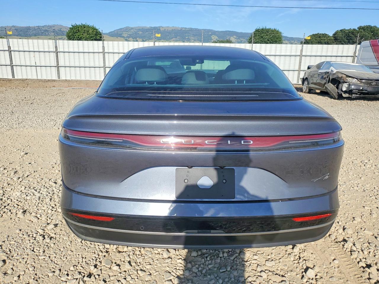 2026 Lucid Air VIN 50EA1PGA1TA031423 COPART salvage auction — Front End, CA - SALVAGE CERTIFICATE, sold $11,000 on 2026-05-26 (photo 6)