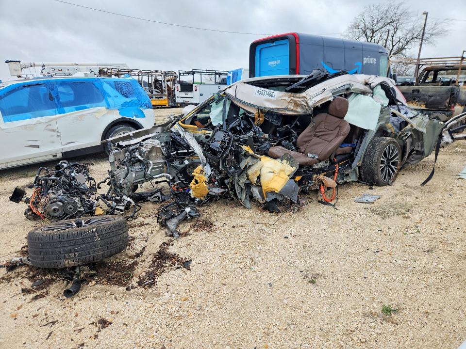 2023 Volvo Xc90 VIN YV4H60CV9P1977289 COPART salvage auction — ALL OVER, TX - NONREPAIRABLE TITLE (P), sold $25 on 2026-07-15 (photo 1)