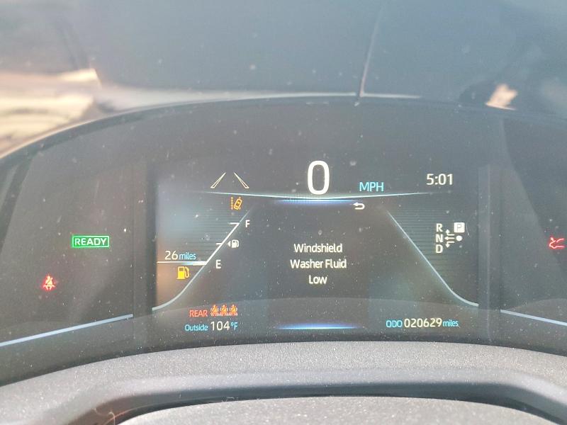 2023 Toyota Mirai VIN JTDAAAAA5PA010137 COPART salvage auction — FRONT END, Salvage Title, sold $1,150 on 2026-07-13 (photo 9)