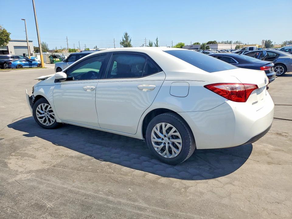 2017 Toyota Corolla VIN 5YFBURHE5HP704181 COPART salvage auction — FRONT END, FL - CERT OF TITLE SLVG REBUILDABLE, sold $2,550 on 2026-07-20 (photo 2)