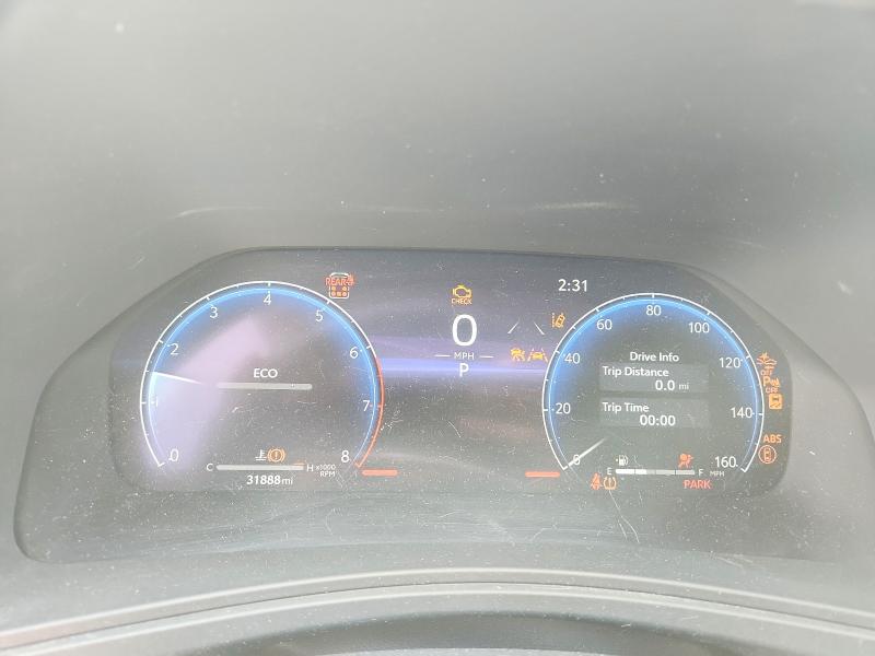 2024 Toyota Highlander VIN 5TDAAAB50RS037771 COPART salvage auction — FRONT END, PA, sold $5,700 on 2026-07-28 (photo 9)