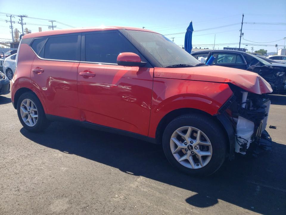 2023 Kia Soul VIN KNDJ23AU6P7206863 COPART salvage auction — FRONT END, Salvage Title, sold $2,900 on 2026-07-13 (photo 4)