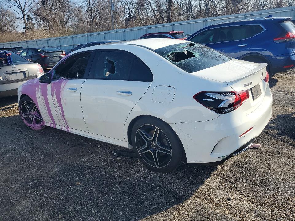 2019 Mercedes-benz A-klasse VIN WDD3G4FB7KW030787 COPART salvage auction — VANDALISM, Id - Salvage Certificate Of Title, sold $1,050 on 2026-07-24 (photo 2)