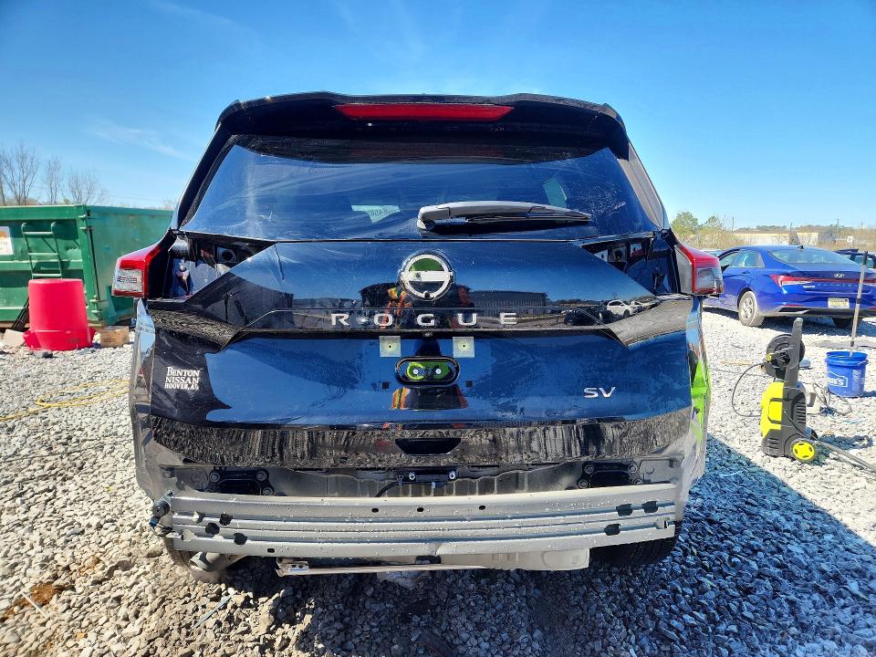 2024 Nissan Rogue VIN JN8BT3BA8RW361854 COPART salvage auction — FRONT END, Al - Cert Of Title-Salvage Title, sold $6,300 on 2026-07-14 (photo 6)