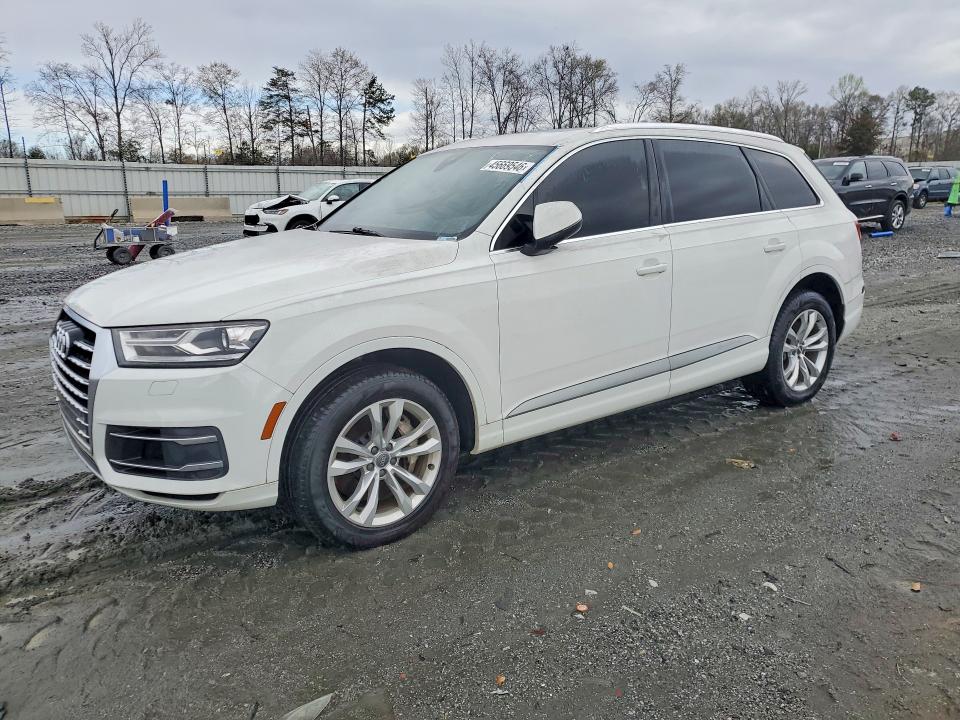 2018 Audi Q7 VIN WA1LAAF7XJD034262 COPART salvage auction — BURN, Sc - Certificate Of Title, sold $5,000 on 2026-07-17 (photo 1)