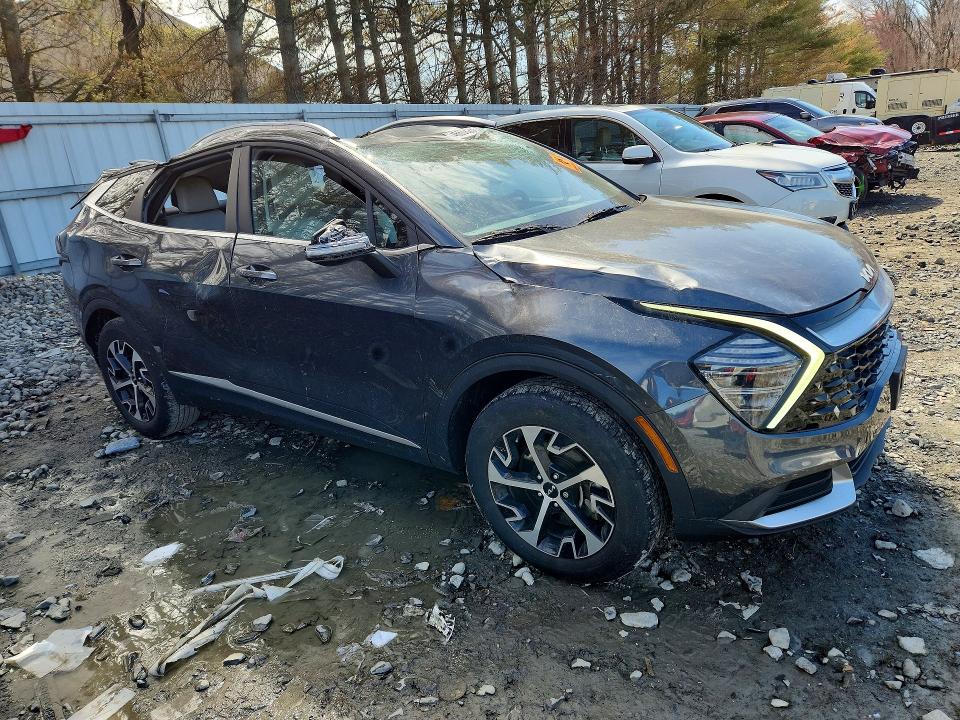 2024 Kia Sportage VIN 5XYK3CDF7RG147004 COPART salvage auction — ROOF, Id - Salvage Certificate Of Title, sold $4,050 on 2026-07-22 (photo 4)