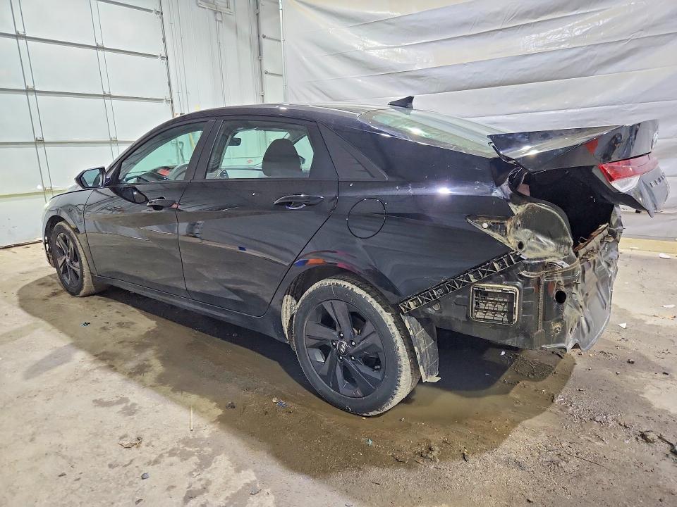 2021 Hyundai Elantra VIN KMHLM4AG8MU066794 COPART salvage auction — REAR END, Nh - Cert Of Title-Salvage, sold $4,400 on 2026-07-09 (photo 2)