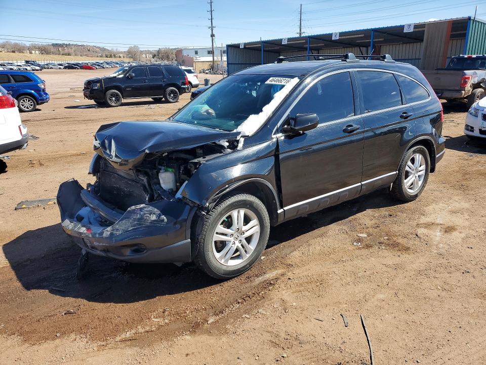 2011 Honda Cr-v VIN JHLRE4H7XBC034839 COPART salvage auction — FRONT END, Co - Salvage Title, sold $800 on 2026-07-06 (photo 1)