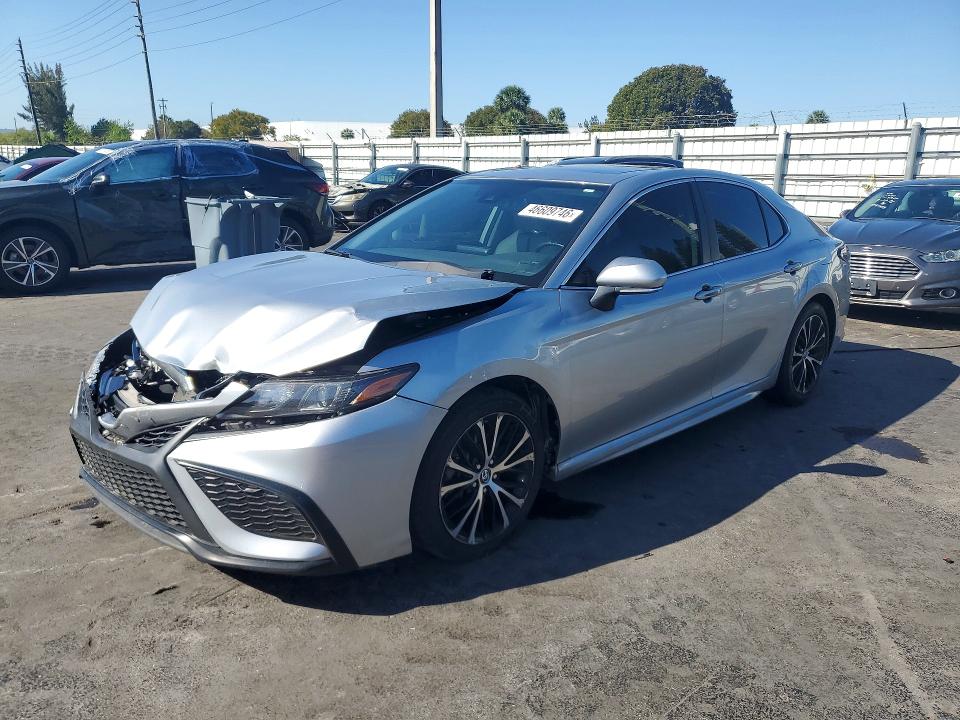 2022 Toyota Camry solara VIN 4T1S31AK1NU593093 COPART salvage auction — FRONT END, Fl - Cert Of Title Slvg Rebuildable, sold $9,200 on 2026-07-27 (photo 1)