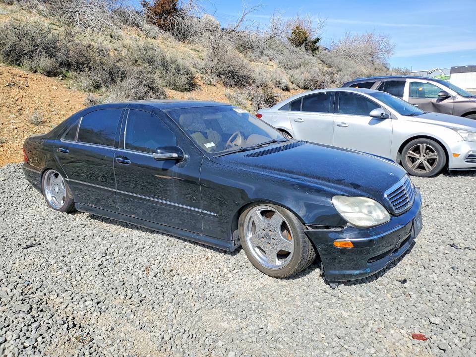 2002 Mercedes-benz S class VIN WDBNG73J02A250526 COPART salvage auction — FRONT END, CA - CERTIFICATE OF TITLE, sold $400 on 2026-07-16 (photo 4)