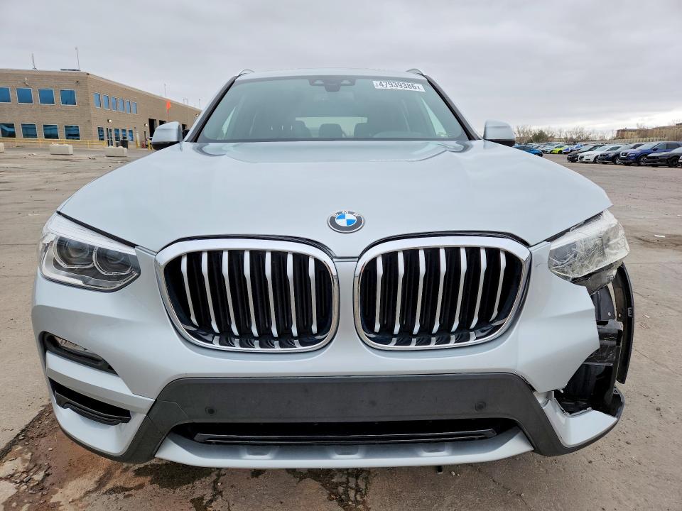 2021 BMW X3 VIN 5UXTY5C05M9E20788 COPART salvage auction — FRONT END, Co - Public - Salvage Title, sold $14,700 on 2026-07-20 (photo 5)