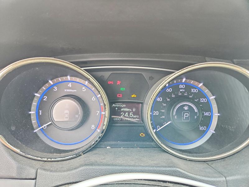 2013 Hyundai Sonata VIN 5NPEC4AC1DH538454 COPART salvage auction — FRONT END, TX, sold $250 on 2026-07-09 (photo 9)