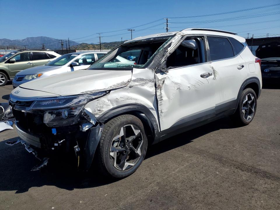 2025 Kia Seltos VIN KNDER2AA0S7817591 COPART salvage auction — FRONT END, Salvage Title, sold $4,550 on 2026-07-13 (photo 1)
