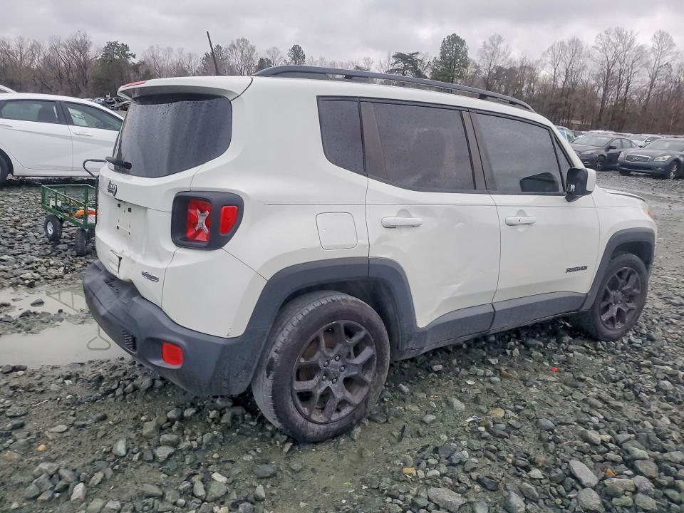 2018 Jeep Renegade VIN ZACCJABB2JPJ36623 COPART salvage auction — FRONT END, Nc - Dealer Only Clean Title, sold $2,500 on 2026-07-08 (photo 3)