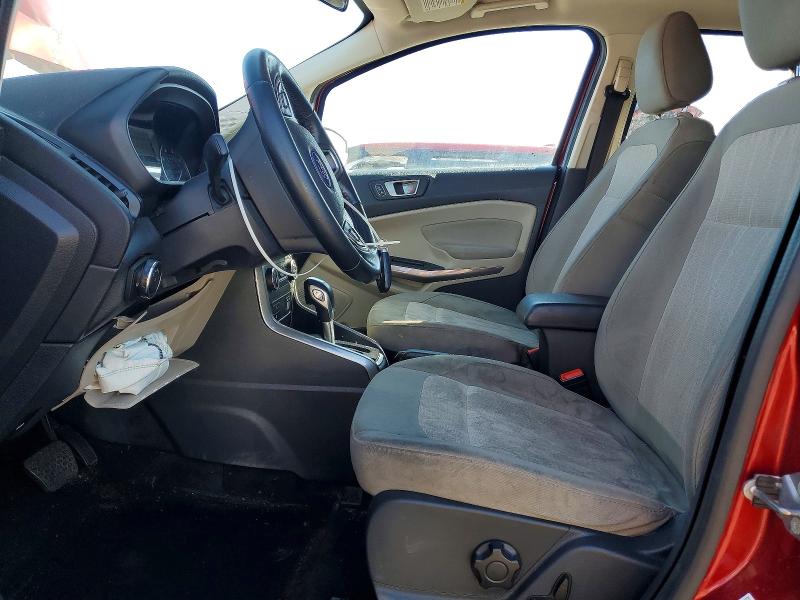 2020 Ford Ecosport VIN MAJ6S3GL1LC346752 COPART salvage auction — FRONT END, Il - Salvage Certificate, sold $675 on 2026-07-06 (photo 7)