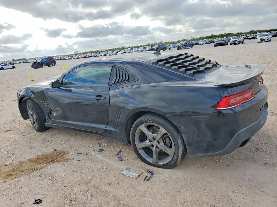 2014 Chevrolet Camaro VIN 2G1FC1E31E9147962 COPART salvage auction — SIDE, Tx - Salvage Vehicle Title, sold $2,650 on 2026-07-02 (photo 2)