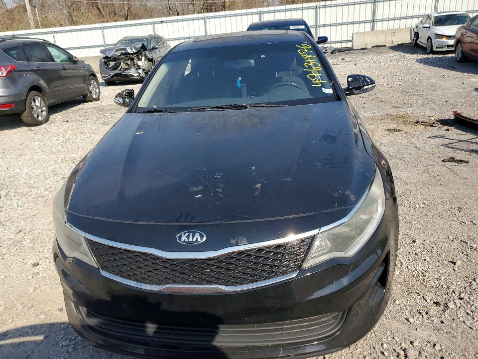 2016 Kia Optima VIN 5XXGT4L34GG029061 COPART salvage auction — REAR END, Mo - Salvage Certificate Of Title, sold $625 on 2026-07-31 (photo 5)