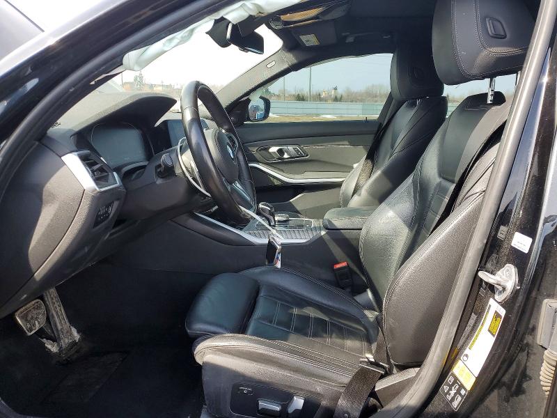 2020 BMW 3er VIN 3MW5R7J00L8B45646 COPART salvage auction — SIDE, ON, sold $16,350 on 2026-07-09 (photo 7)