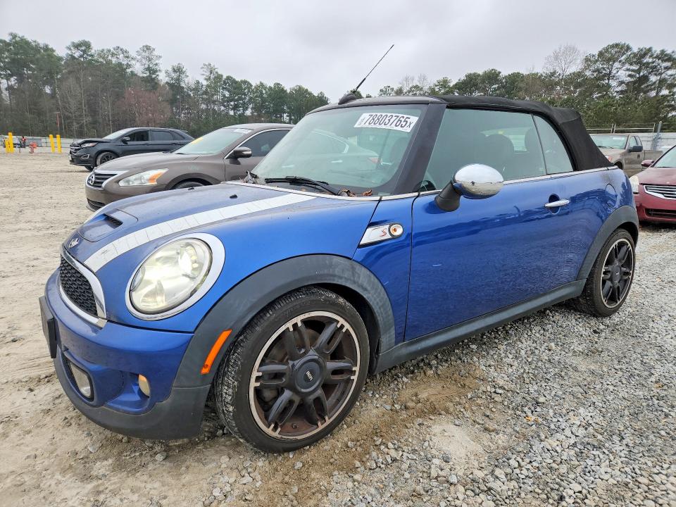 2014 Mini Cooper VIN WMWZP3C53ET707723 COPART salvage auction — MINOR DENT/SCRATCHES, Md - Certificate Of Title, sold $2,550 on 2026-07-07 (photo 1)
