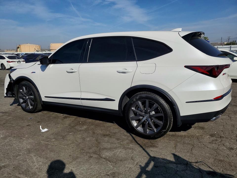2026 Acura Mdx VIN 5J8YE1H02TL004702 COPART salvage auction — FRONT END, Ca - Salvage Certificate, sold $7,100 on 2026-07-27 (photo 2)