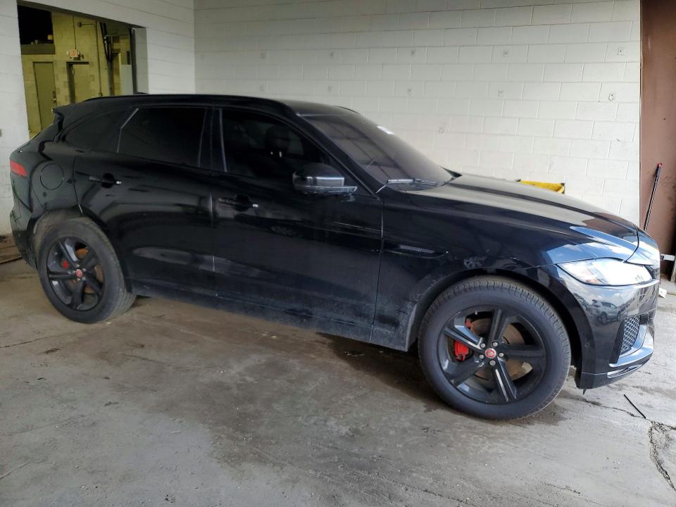 2019 Jaguar F-pace VIN SADCM2FV4KA356727 COPART salvage auction — MECHANICAL, Il - Certificate Of Title, sold $7,400 on 2026-07-29 (photo 4)
