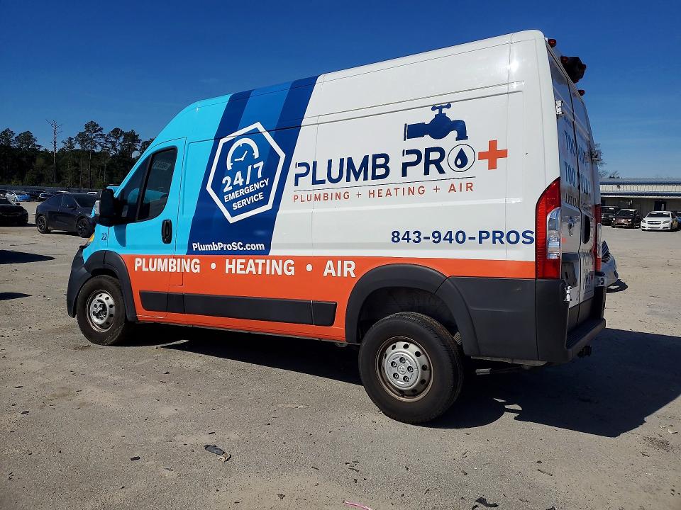 2023 Ram Promaster city VIN 3C6LRVCG9PE591642 COPART salvage auction — FRONT END, Sc - Cert Of Title-Salvage, sold $11,900 on 2026-07-29 (photo 2)