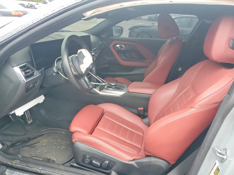 2024 BMW M240i VIN 3MW53CM05R8E14416 COPART salvage auction — Front End, GA - CERT OF TITLE-SALVAGE, sold $18,000 on 2026-06-03 (photo 7)