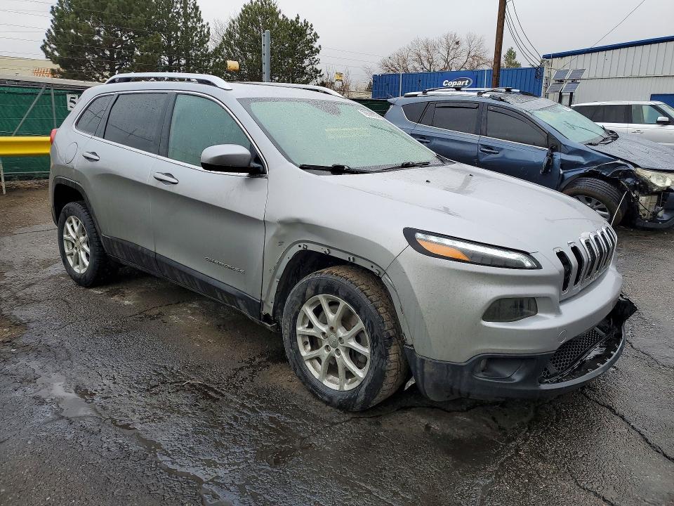 2017 Jeep Cherokee VIN 1C4PJMCS6HW591119 COPART salvage auction — FRONT END, Co - Salvage Title, sold $1,700 on 2026-07-02 (photo 4)