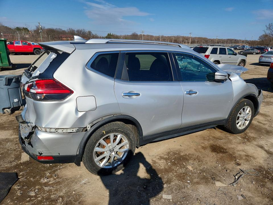 2017 Nissan Rogue VIN KNMAT2MV3HP504378 COPART salvage auction — FRONT END, Md - Cert Of Salvage > 75% Damage, sold $325 on 2026-07-14 (photo 3)