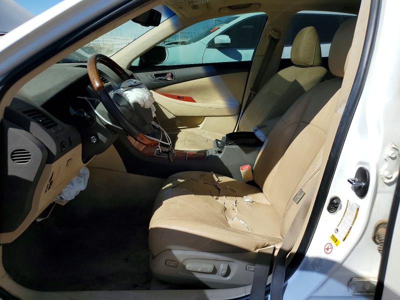 2008 Lexus Es 350 VIN JTHBJ46G482215719 COPART salvage auction — FRONT END, Ca - Salvage Certificate, sold $675 on 2026-07-06 (photo 7)