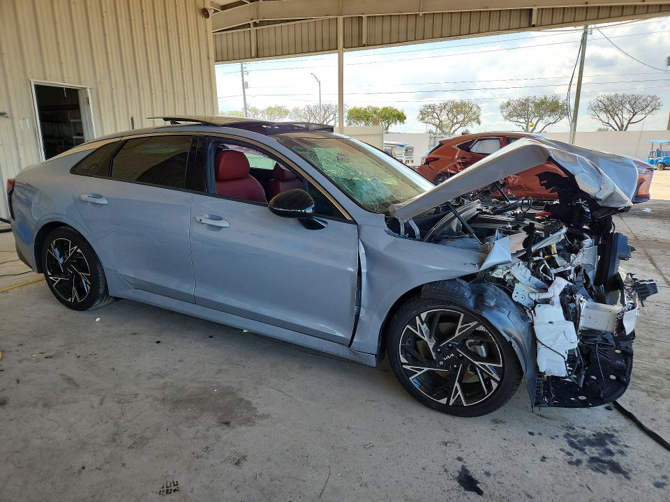 2025 Kia K5 VIN KNAG64J72S5283892 COPART salvage auction — FRONT END, Salvage Title, sold $275 on 2026-07-22 (photo 4)