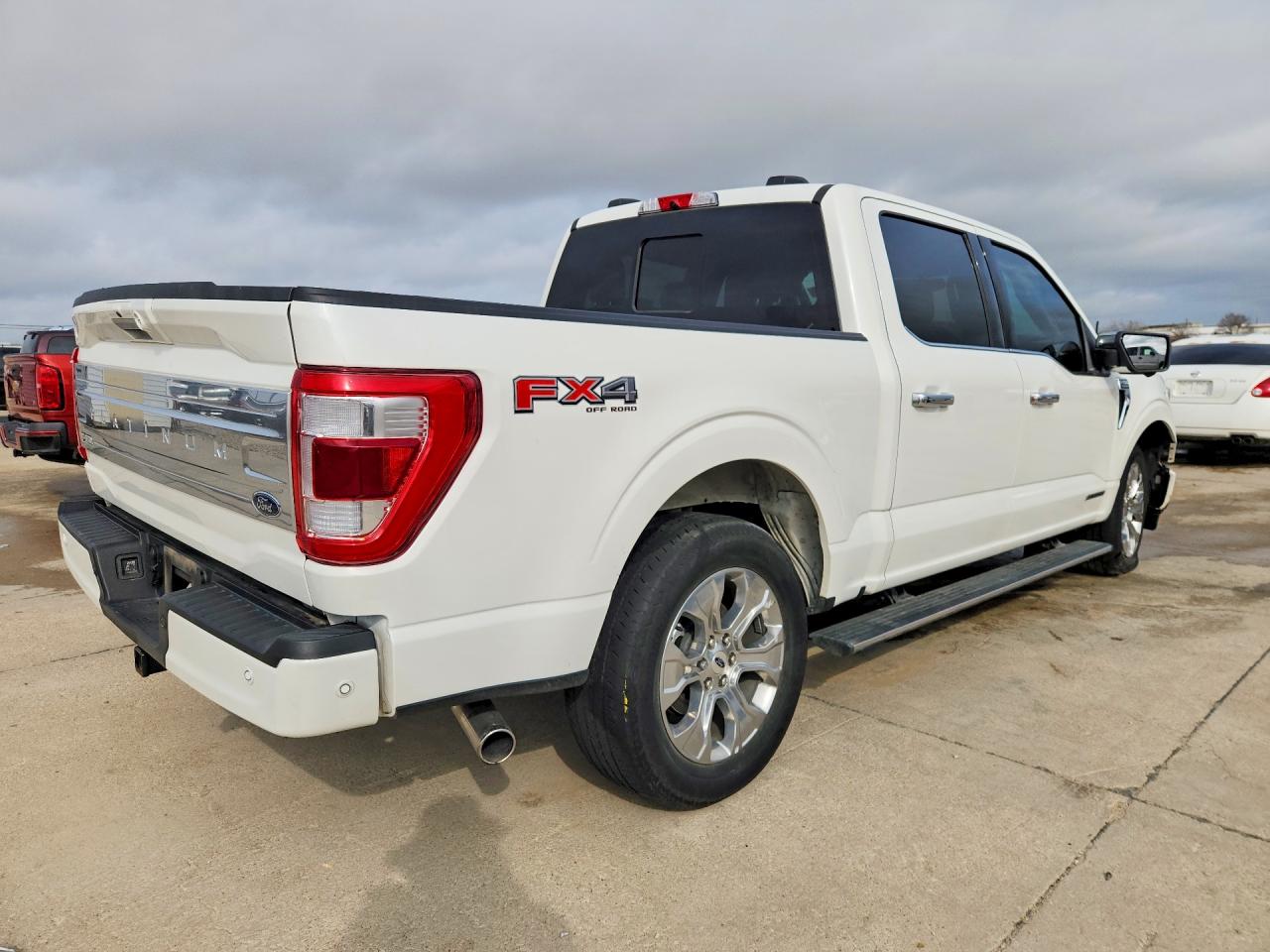 2023 Ford F-150 Lightning VIN 1FTFW1ED7PFA09957 COPART salvage auction — Front End, TX - CERTIFICATE OF TITLE, sold $15,600 on 2026-07-09 (photo 3)