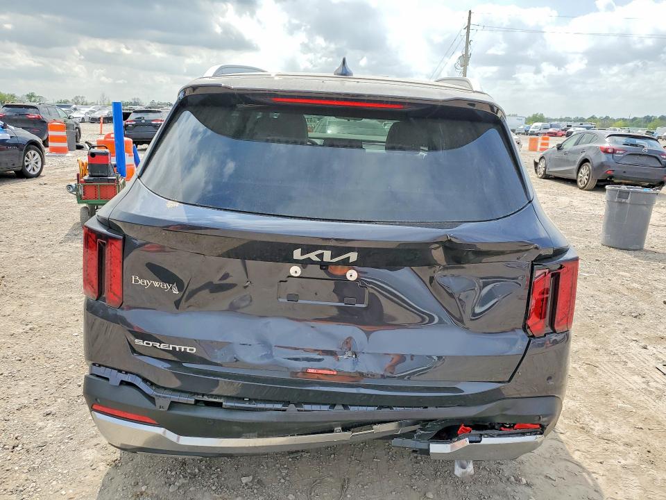 2026 Kia Sorento VIN 5XYRL4JC7TG441721 COPART salvage auction — FRONT END, Tx - Certificate Of Title, sold $11,200 on 2026-07-09 (photo 6)