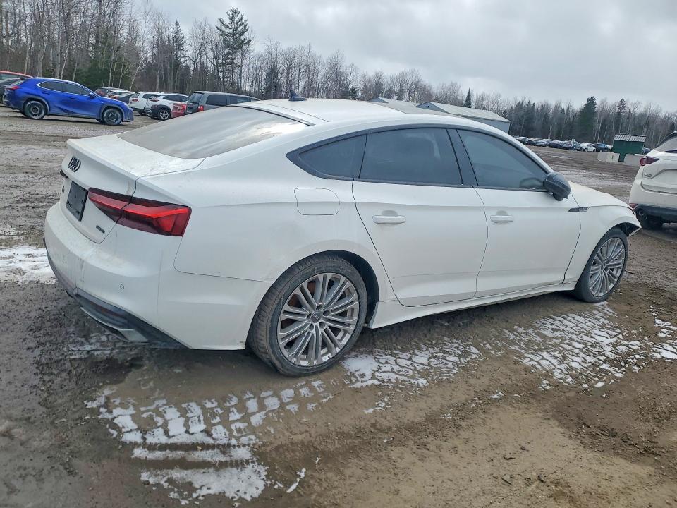 2021 Audi A5 VIN WAUEACF58MA039889 COPART salvage auction — FRONT END, Salvage Title, sold $16,950 on 2026-07-16 (photo 3)