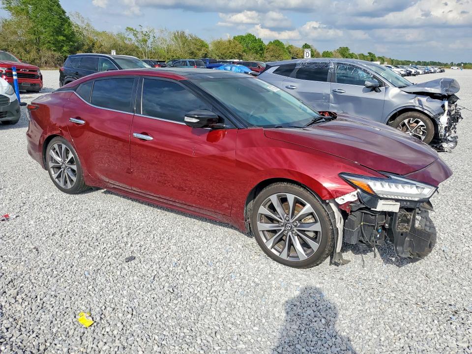 2021 Nissan Maxima VIN 1N4AA6FV9MC505567 COPART salvage auction — FRONT END, Tx - Salvage Vehicle Title, sold $5,300 on 2026-07-20 (photo 4)