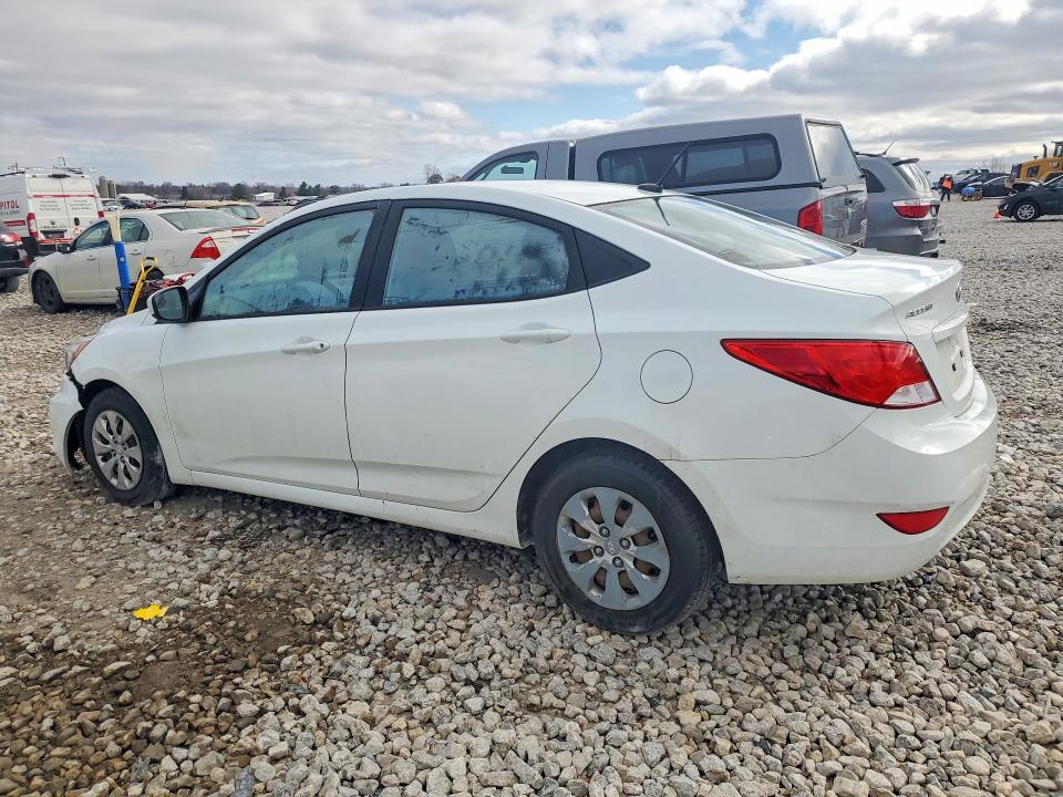 2016 Hyundai Accent VIN KMHCT4AE4GU977131 COPART salvage auction — WATER/FLOOD, MI - CERT OF TITLE-SALVAGE FLOOD, sold $500 on 2026-07-02 (photo 2)