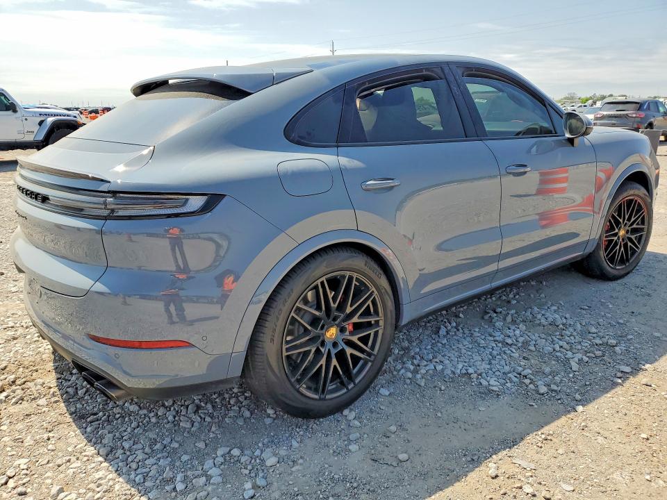 2025 Porsche Cayenne VIN WP1BL2AY9SDA39311 COPART salvage auction — SIDE, Tx - Certificate Of Title, sold $45,250 on 2026-07-13 (photo 3)