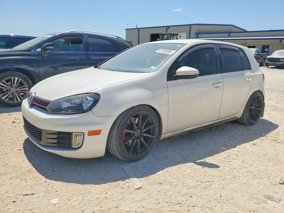 2013 Volkswagen Gti VIN WVWGV7AJ1DW121395 — COPART salvage auction photo