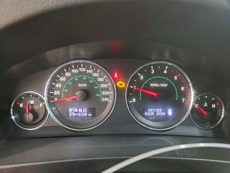 2008 Jeep Grand cherokee VIN 1J8HR48M58C150941 COPART salvage auction — FRONT END, Ab - Bos - Salvage, sold $475 on 2026-07-09 (photo 9)