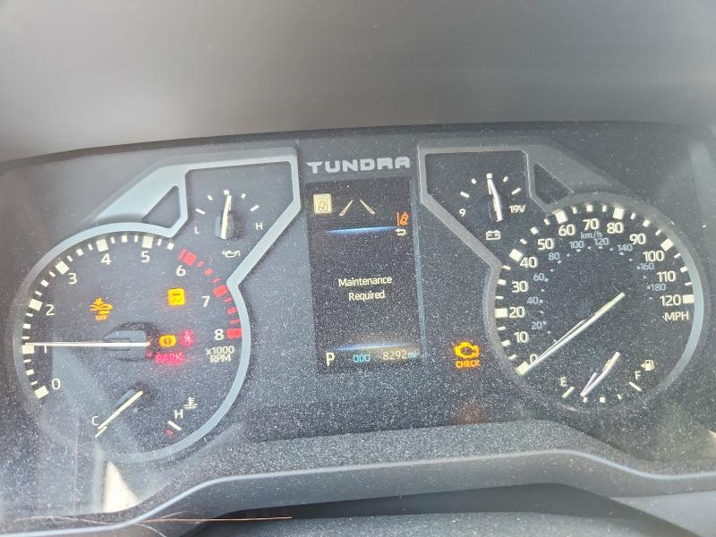 2025 Toyota Tundra VIN 5TFLA5DB2SX272188 COPART salvage auction — MECHANICAL, IN - CERTIFICATE OF TITLE, sold $31,500 on 2026-07-14 (photo 9)