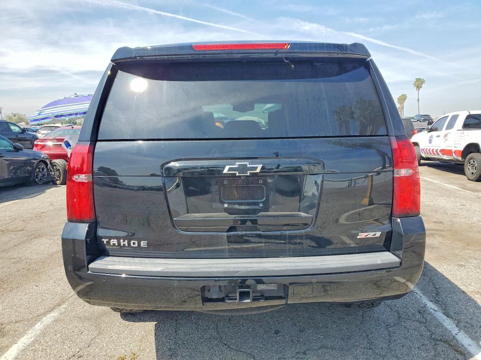 2018 Chevrolet Tahoe VIN 1GNSKBKC6JR141018 COPART salvage auction — VANDALISM, Tx - Certificate Of Title, sold $16,500 on 2026-07-28 (photo 6)