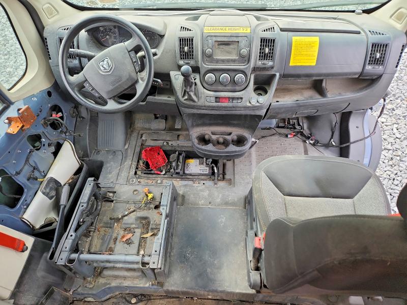 2021 Ram Promaster 3500 VIN 3C6MRVJG0ME544387 COPART salvage auction — ALL OVER, Mi - Scrap Certificate Of Title, sold $575 on 2026-07-08 (photo 8)