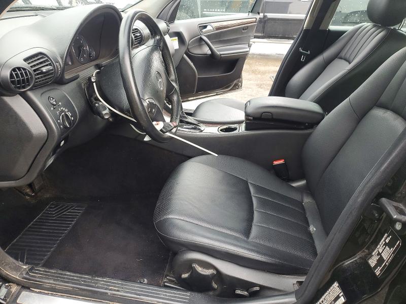 2005 Mercedes-benz C-klasse VIN WDBRF81J65F563150 COPART salvage auction — MINOR DENT/SCRATCHES, SC - CERT OF TITLE-SALVAGE, sold $300 on 2026-07-06 (photo 7)