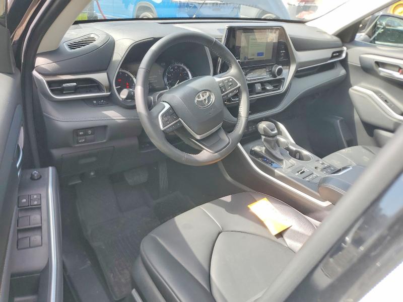 2024 Toyota Highlander VIN 5TDKDRBH0RS571731 COPART salvage auction — SIDE, Nj - Cert Of Title-Salvage, sold $13,600 on 2026-07-09 (photo 8)