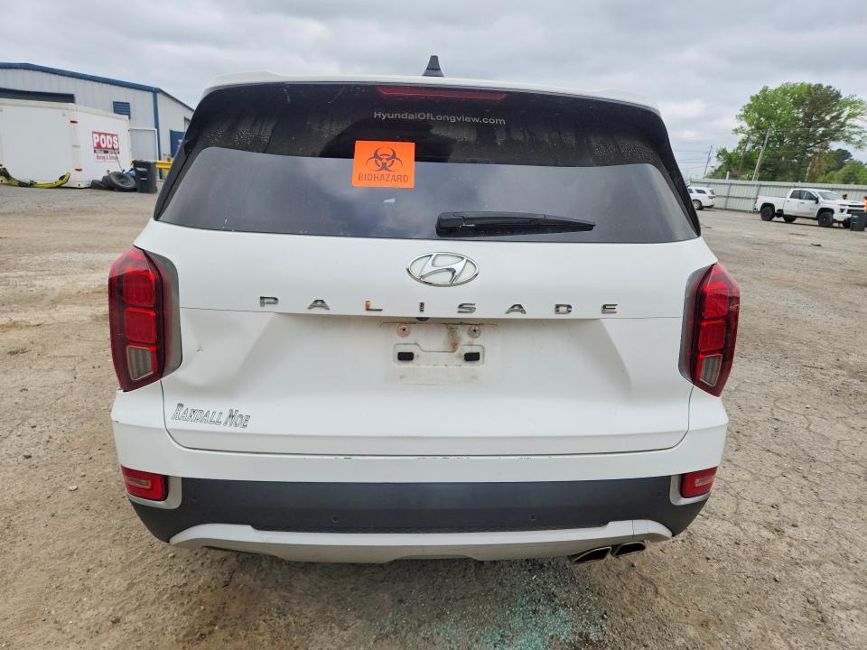2022 Hyundai Palisade VIN KM8R44HE5NU481233 COPART salvage auction — FRONT END, Tx - Salvage Vehicle Title, sold $2,200 on 2026-07-02 (photo 6)