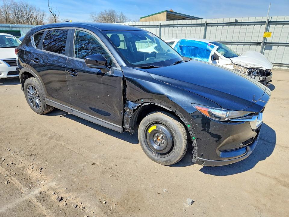 2021 Mazda Cx-5 VIN JM3KFBCM9M1492942 COPART salvage auction — FRONT END, NY - CERTIFICATE OF TITLE, sold $5,000 on 2026-07-21 (photo 4)